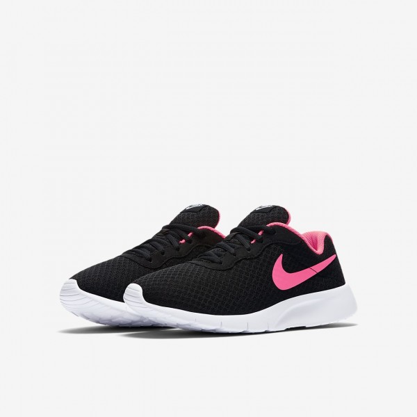Nike Tanjun Freizeitschuhe Mädchen Schwarz Weiß Pink 798-69489