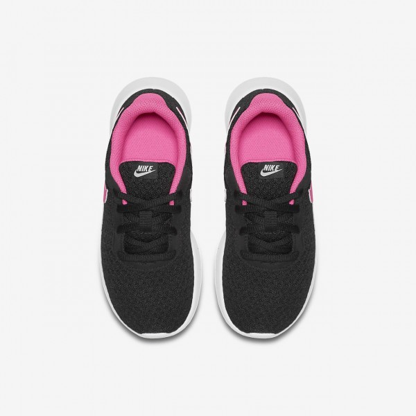 Nike Tanjun Freizeitschuhe Mädchen Schwarz Weiß Pink 162-72338