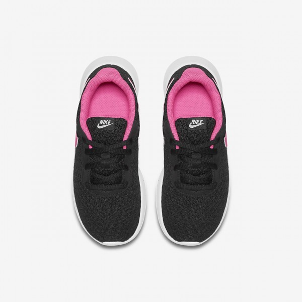 Nike Tanjun Freizeitschuhe Mädchen Schwarz Weiß Pink 162-72338