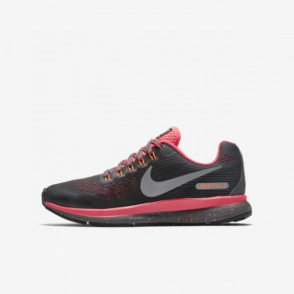 Nike Zoom Pegasus 34 Shield Laufschuhe Mädchen Du...