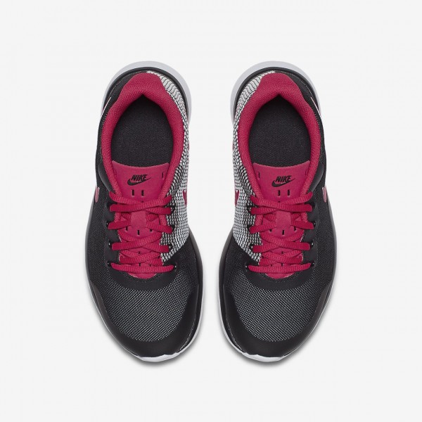 Nike Tanjun Racer Freizeitschuhe Mädchen Schwarz Platin Weiß Pink 718-39098