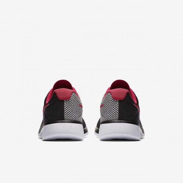 Nike Tanjun Racer Freizeitschuhe Mädchen Schwarz Platin Weiß Pink 718-39098