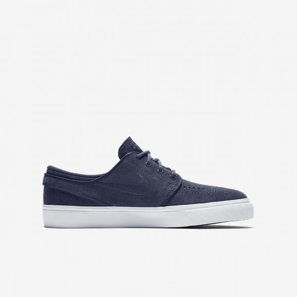 Nike Sb Zoom Stefan Janoski Skaterschuhe Mädchen Blau Schwarz Weiß 668-37666