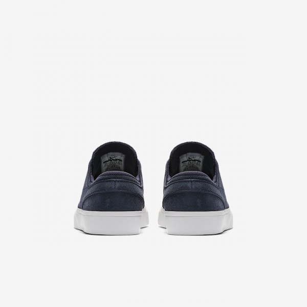 Nike Sb Zoom Stefan Janoski Skaterschuhe Mädchen Blau Schwarz Weiß 668-37666