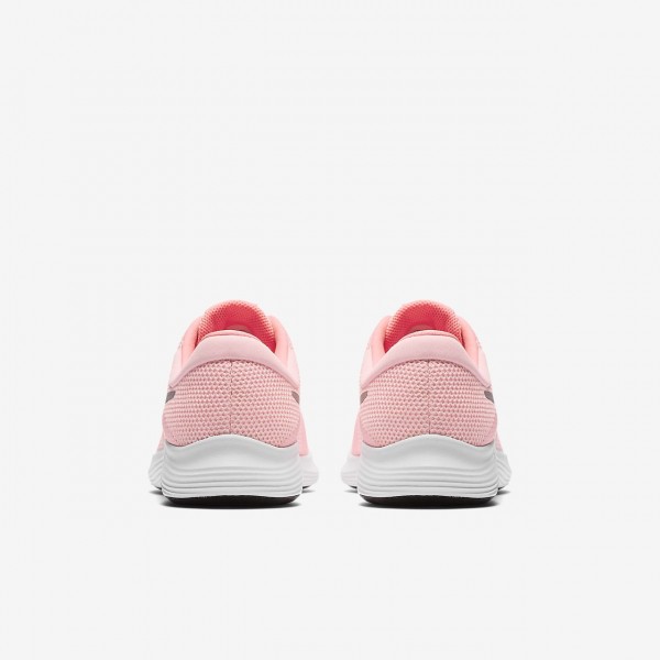 Nike Revolution 4 Laufschuhe Mädchen Rosa Weiß Metallic Silber 703-93860