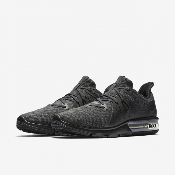 Nike Air Max Sequent 3 Laufschuhe Herren Schwarz 403-15892