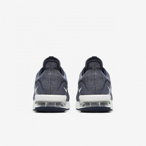 Nike Air Max Sequent 3 Laufschuhe Herren Obsidian Dunkelblau Weiß 783-89582