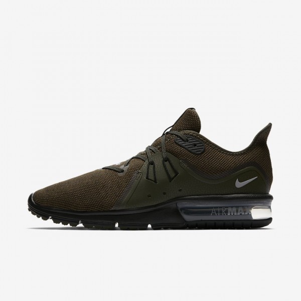 Nike Air Max Sequent 3 Laufschuhe Herren Khaki Sch...