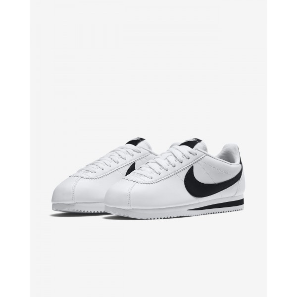 Nike Classic Cortez Freizeitschuhe Damen Weiß Schwarz 730-13682