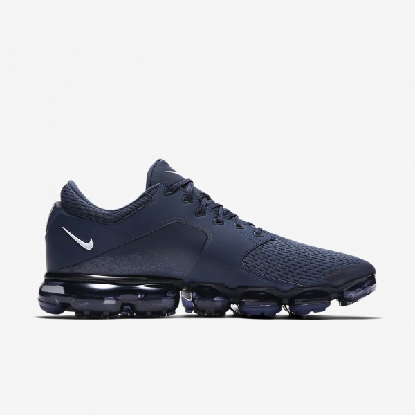 Nike Air Vapormax Laufschuhe Herren Blau Metallic Silber Dunkelobsidian Weiß 745-73356