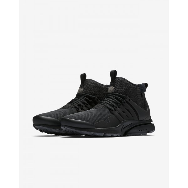 Nike Air Presto Mid Utility Freizeitschuhe Herren Schwarz Dunkelgrau 279-86500