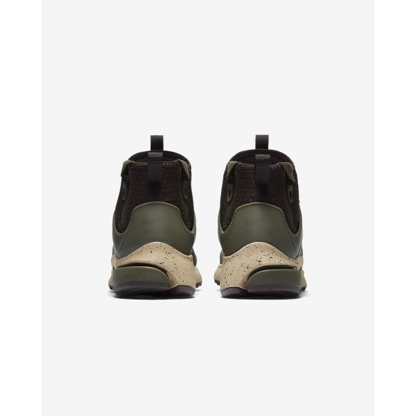 Nike Air Presto Mid Utility Freizeitschuhe Herren Braun Beige Olive Khaki 970-82287