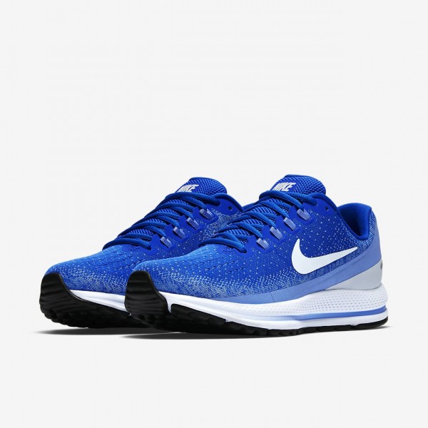 Nike Air Zoom Vomero 13 Laufschuhe Damen Blau Königsblau Weiß 175-58330