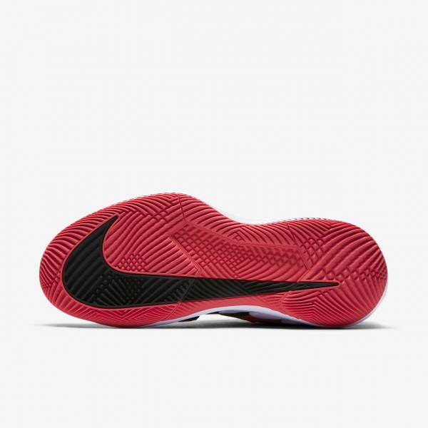 Nike Air Zoom Vapor X Tennisschuhe Damen Schwarz Weiß Rot 319-64756