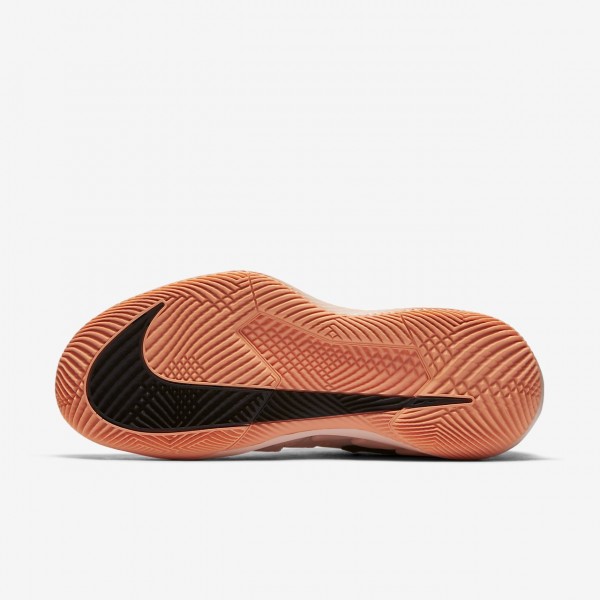 Nike Air Zoom Vapor X Tennisschuhe Damen Rot Orange Schwarz 462-98245