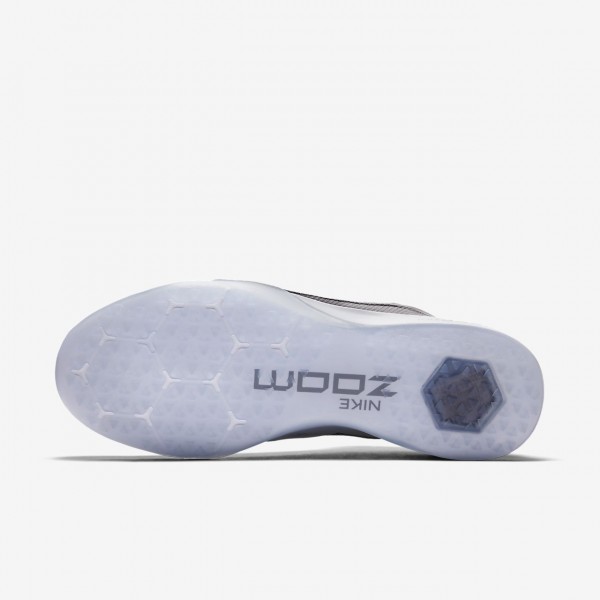 Nike Air Zoom Strong 2 Trainingsschuhe Damen Weiß Blau Grau 779-86510