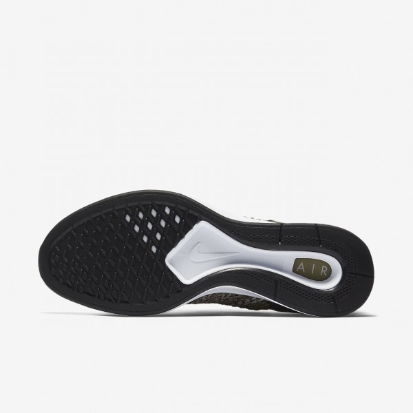 Nike Air Zoom Mariah Flyknit Racer Freizeitschuhe Damen Khaki Weiß 733-95012