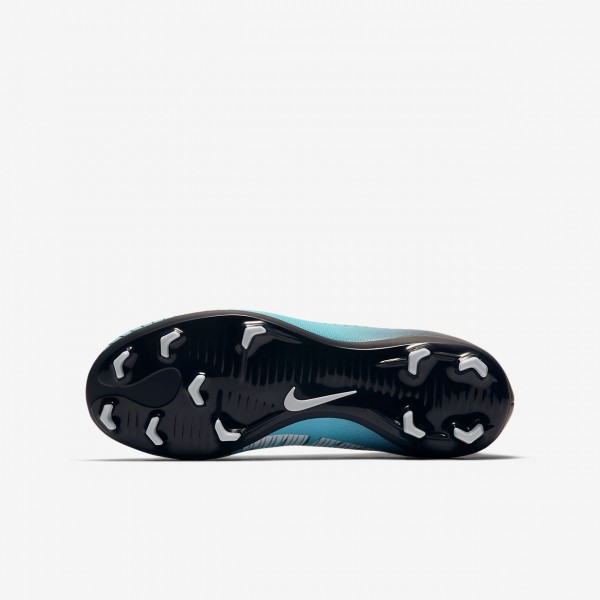 Nike Jr. Mercurial Victory VI Dynamic Fit Fg Fußballschuhe Jungen Obsidian Blau Weiß 166-48972