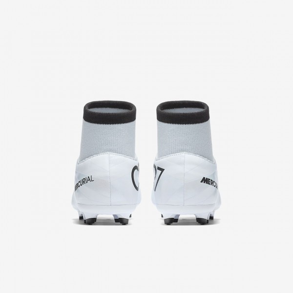 Nike Jr. Mercurial Victory VI Dynamic Fit Cr7 Fußballschuhe Jungen Blau Weiß Schwarz 127-38888