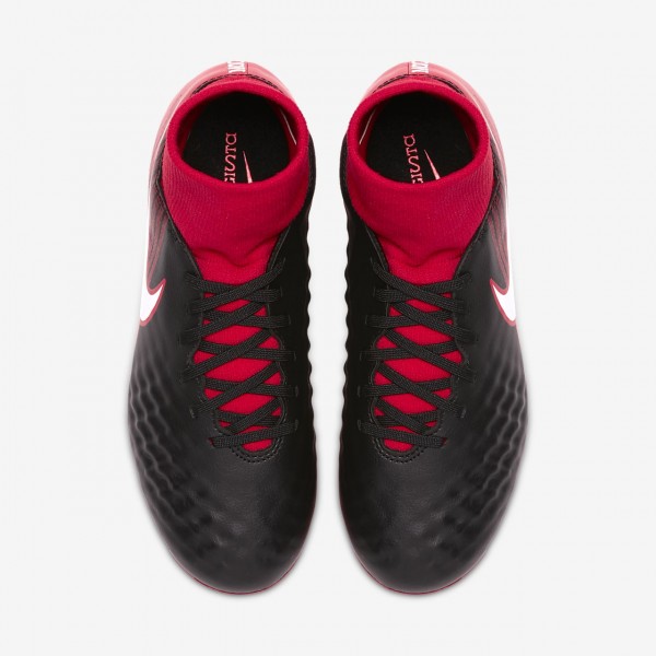Nike Jr. Magista Onda II Dynamic Fit Ag-pro Fußballschuhe Jungen Schwarz Rot Weiß 787-59239