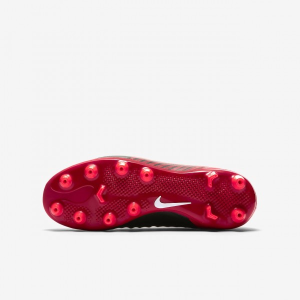 Nike Jr. Magista Onda II Ag-pro Fußballschuhe Jungen Schwarz Rot Weiß 651-83553