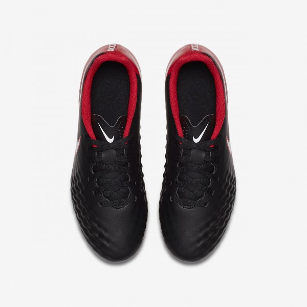 Nike Jr. Magista Ola II Fg Fußballschuhe Jungen Schwarz Rot Weiß 188-96319