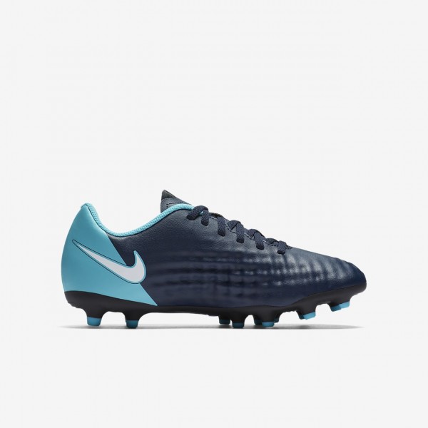 Nike Jr. Magista Ola II Fg Fußballschuhe Jungen Obsidian Blau Weiß 270-48611