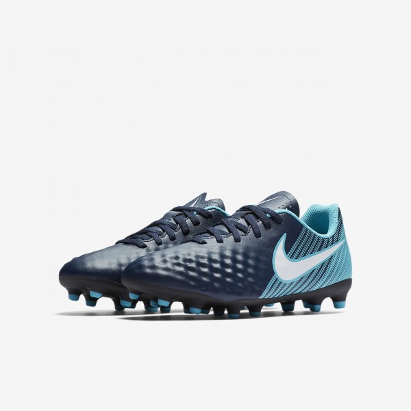 Nike Jr. Magista Ola II Fg Fußballschuhe Jungen Obsidian Blau Weiß 270-48611
