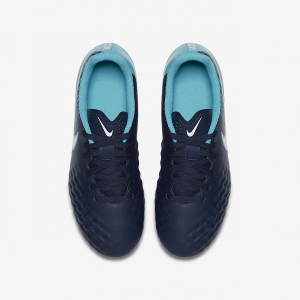 Nike Jr. Magista Ola II Fg Fußballschuhe Jungen Obsidian Blau Weiß 270-48611