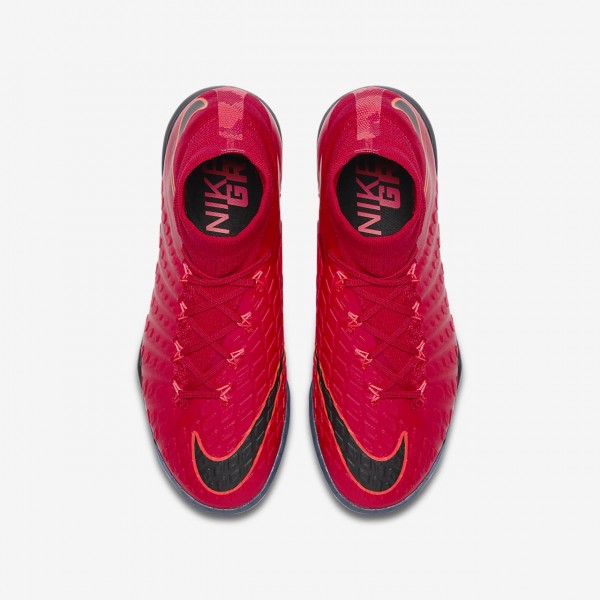 Nike Jr. Hypervenomx Proximo II Dynamic Fit Tf Fußballschuhe Jungen Rot Schwarz 337-54669