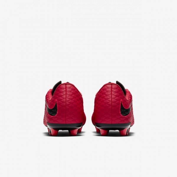 Nike Jr. Hypervenom Phelon III Ag-pro Fußballschuhe Jungen Rot Schwarz 670-41437