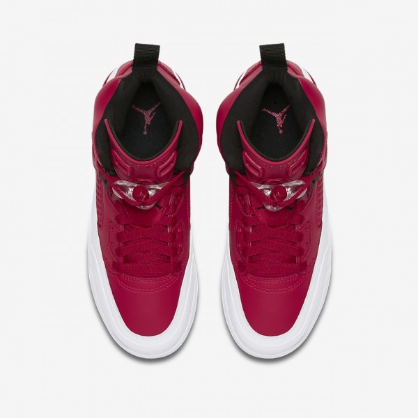 Nike Jordan Spizike Outdoor Schuhe Jungen Rot Weiß Grau Schwarz 781-99383