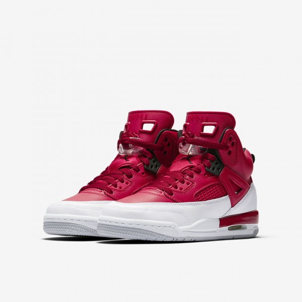 Nike Jordan Spizike Outdoor Schuhe Jungen Rot Weiß Grau Schwarz 781-99383