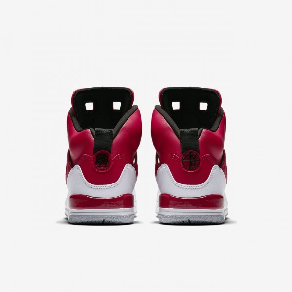 Nike Jordan Spizike Outdoor Schuhe Jungen Rot Weiß Grau Schwarz 781-99383
