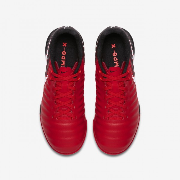 Nike Jr. Tiempox Ligera Iv Ic Fußballschuhe Mädchen Schwarz Rot Weiß 138-10612