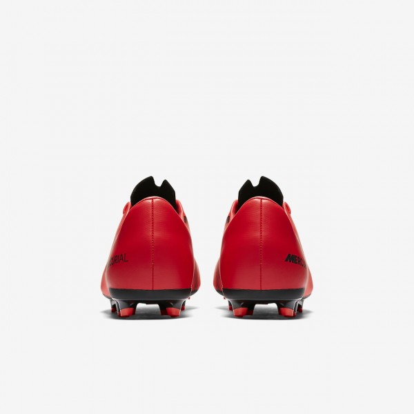 Nike Jr. Mercurial Victory VI Fg Fußballschuhe Mädchen Rot Schwarz 816-72620