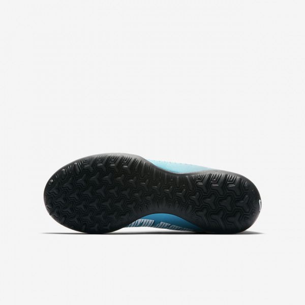 Nike Jr. Mercurialx Victory VI Dynamic Fit Tf Fußballschuhe Mädchen Obsidian Blau Weiß 222-59949