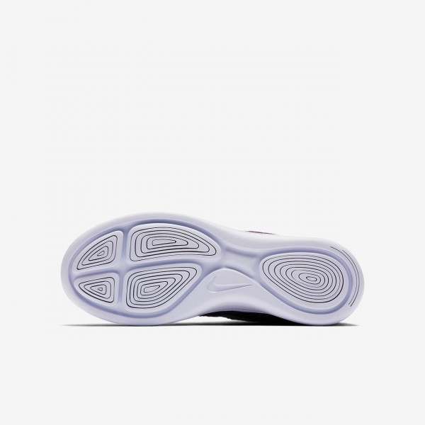 Nike Lunarepic low Flyknit 2 Laufschuhe Mädchen Lila Metallic Silber 412-11412