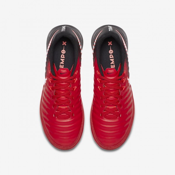 Nike Jr. Tiempox Proximo II Ic Fußballschuhe Mädchen Schwarz Rot Weiß 433-58507