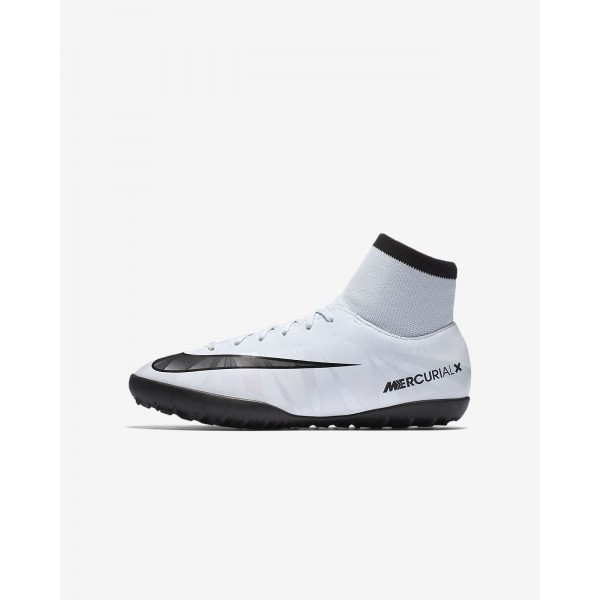 Nike Jr. Mercurial Victory VI Dynamic Fit Cr7 Fußballschuhe Mädchen Blau Weiß Schwarz 261-54558
