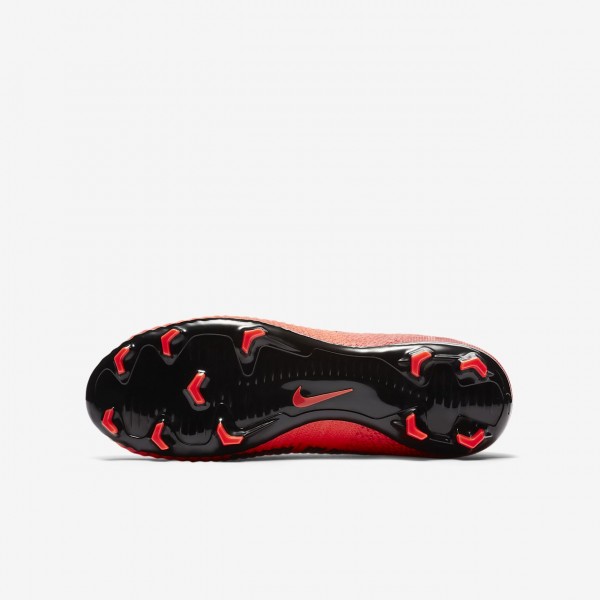 Nike Jr. Mercurial Superfly V Dynamic Fit Fg Fußballschuhe Mädchen Rot Schwarz 631-43087