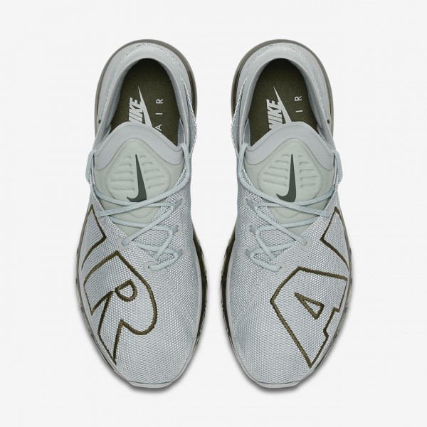 Nike Air Max Flair Freizeitschuhe Herren Hellgrau Schwarz Grün 808-62480