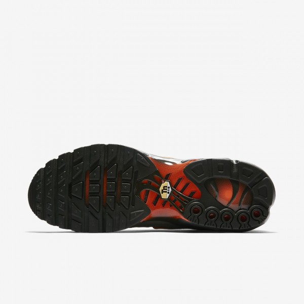 Nike Air Max Plus Se Freizeitschuhe Herren Dunkelolive Schwarz Orange 249-62474