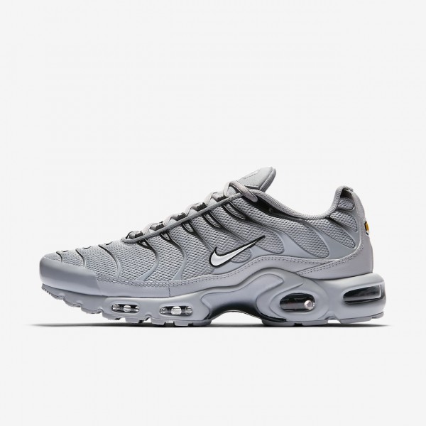 Nike Air Max Plus Freizeitschuhe Herren Grau Schwarz Weiß 450-37236
