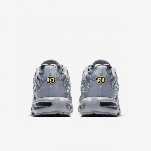Nike Air Max Plus Freizeitschuhe Herren Grau Schwarz Weiß 450-37236