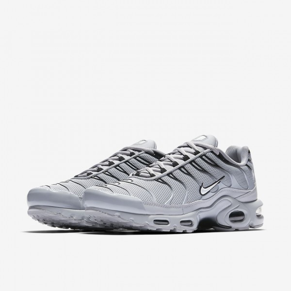 Nike Air Max Plus Freizeitschuhe Herren Grau Schwarz Weiß 450-37236