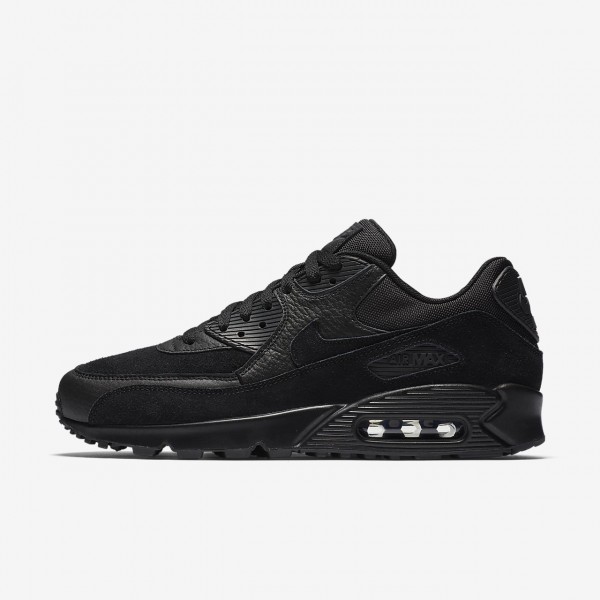 Nike Air Max 90 Premium Freizeitschuhe Herren Schw...