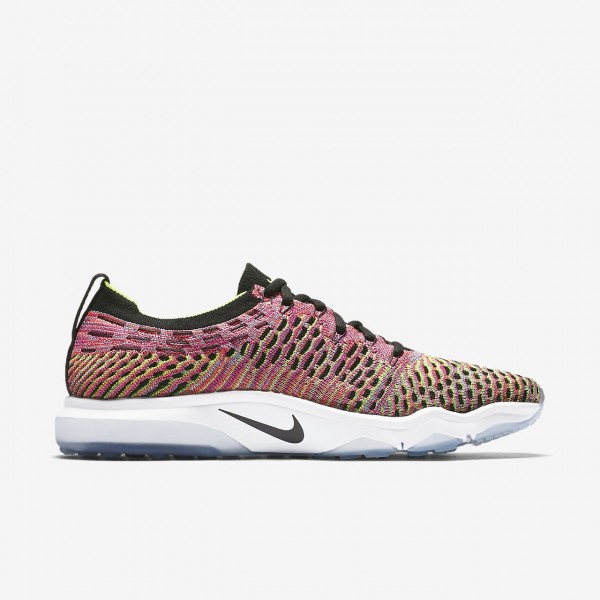 Nike Air Zoom Fearless Flyknit Lux Trainingsschuhe Damen Schwarz Grün Rosa Weiß 672-19034