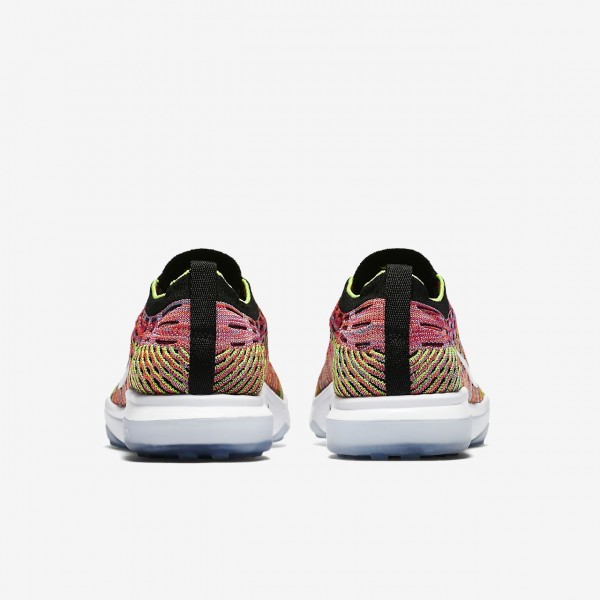 Nike Air Zoom Fearless Flyknit Lux Trainingsschuhe Damen Schwarz Grün Rosa Weiß 672-19034