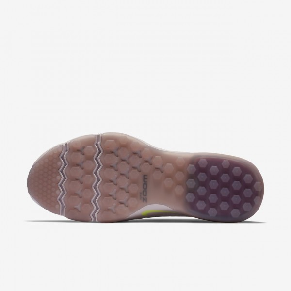 Nike Air Zoom Fearless Flyknit Lux Trainingsschuhe Damen Platin Rosa Schwarz 381-40969